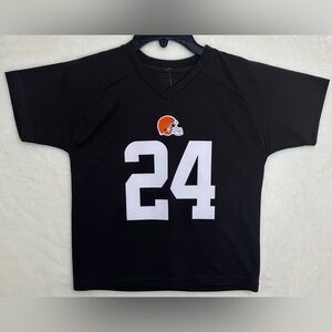 New, Kids Youth Cleveland Browns Nick Chubb Jersey Size: 7